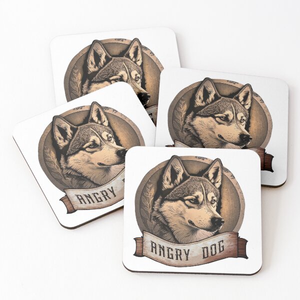Item preview, Angry dog: Husky designed and sold by BWstudios.