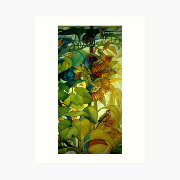 goldfinches Art Print