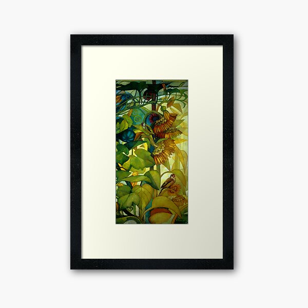 goldfinches Framed Art Print