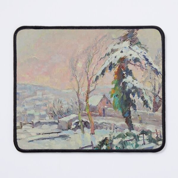 Item preview, Snowy Village by Robert Antoine Pinchon designed and sold by tomorrowsart.
