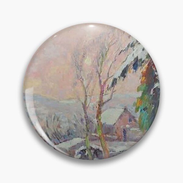 Item preview, Snowy Village by Robert Antoine Pinchon designed and sold by tomorrowsart.