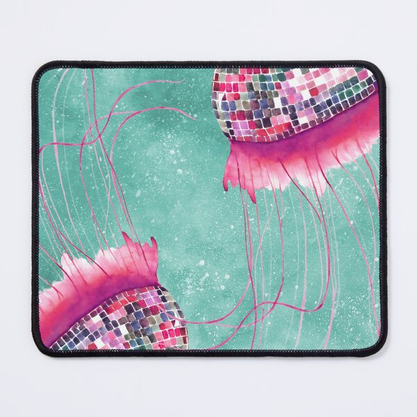 Item preview, Disco Ball Jellyfish in Space designed and sold by papierquarell.