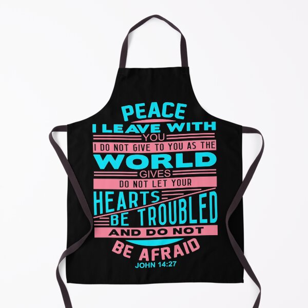 Artikelvorschau, Peace I Leave With You John 14:27 entworfen und verkauft von plushism.
