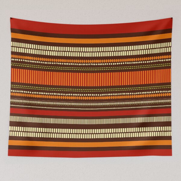 Item preview, Bright Ethnic Stripe designed and sold by Maryke Van Rooyen.