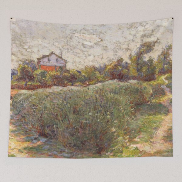Item preview, Small Landscape with House designed and sold by tomorrowsart.
