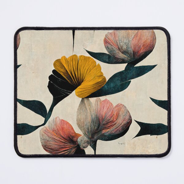 Item preview, Minimalistic flowers pattern designed and sold by YeKnot.