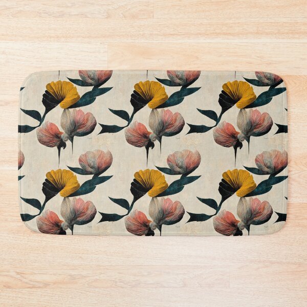 Item preview, Minimalistic flowers pattern designed and sold by YeKnot.