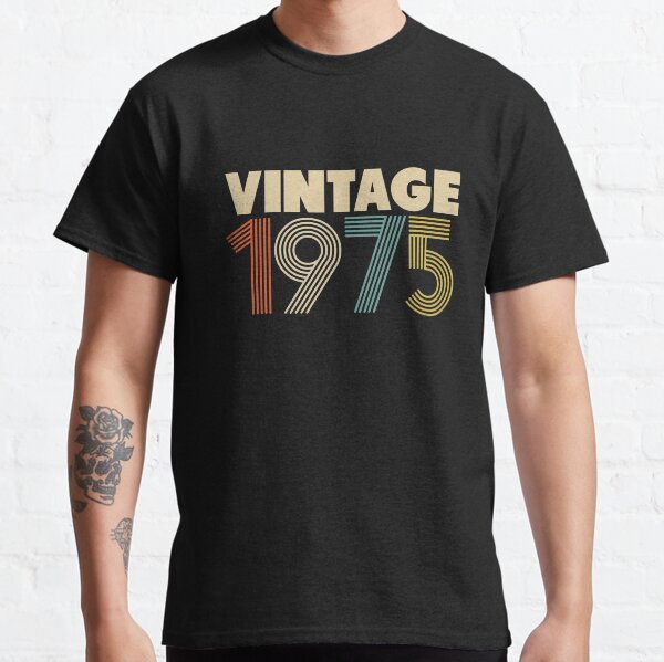 Vintage 1975 - 43rd Birthday Classic T-Shirt