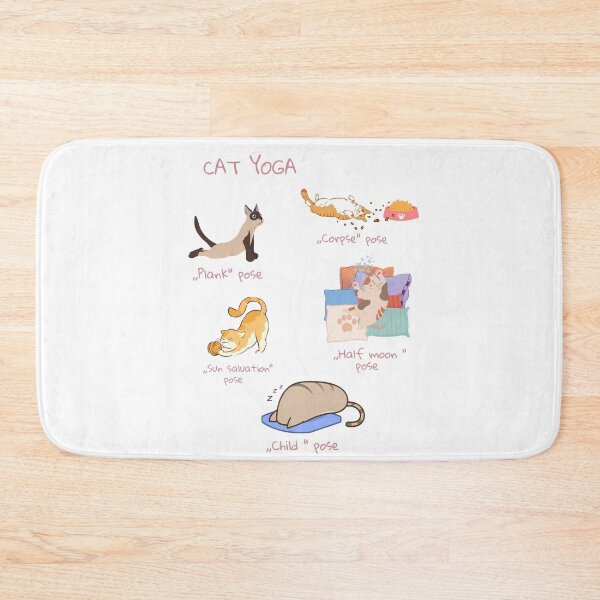 Item preview, Fit yoga cat designed and sold by Anitkaaa.