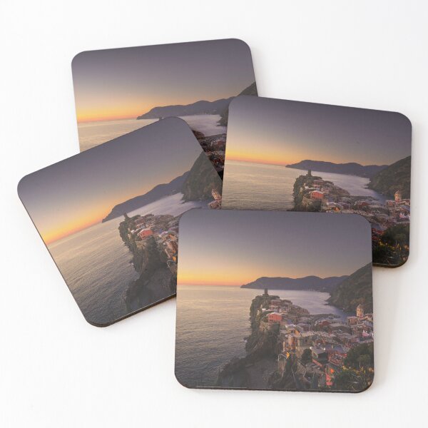 Item preview, Vernazza village and setting sun. Cinque Terre designed and sold by Stefano Orazzini.