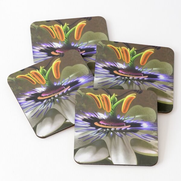 Item preview, Astounding Abstract Art of A Passion Flower designed and sold by taiche.