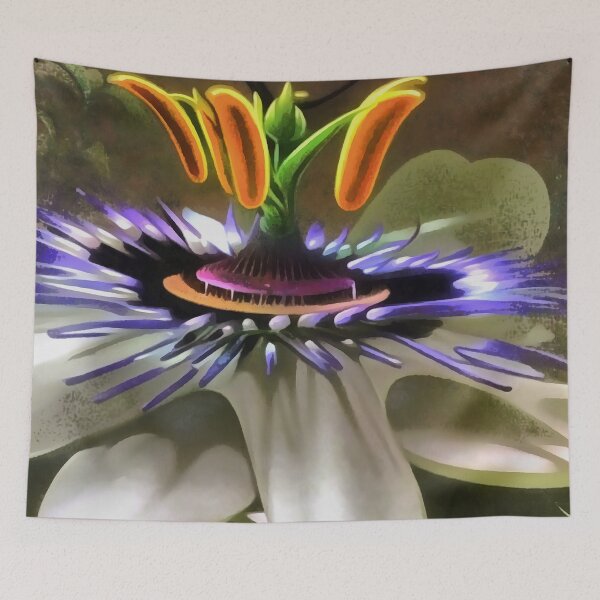Item preview, Astounding Abstract Art of A Passion Flower designed and sold by taiche.