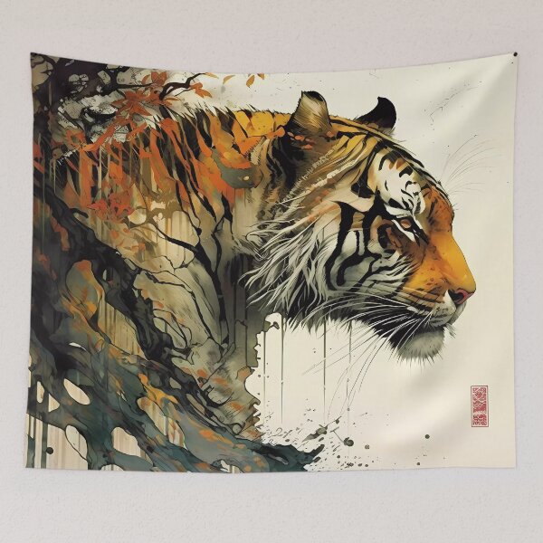 Item preview, Asian Tiger designed and sold by Esoteric Designs.