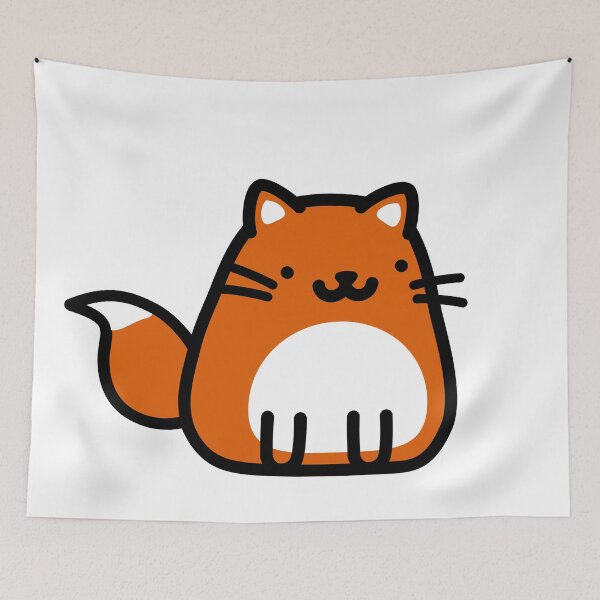 Item preview, Cute Fox Doodle, Red Colors designed and sold by RiciPaneto.
