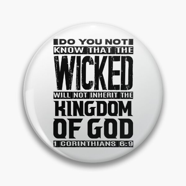 Item preview, Kingdom Of God 1 Corinthians 6:9 designed and sold by plushism.