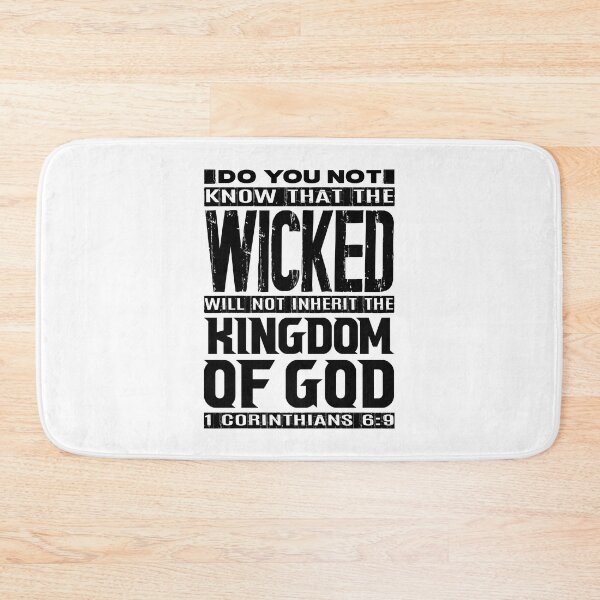 Item preview, Kingdom Of God 1 Corinthians 6:9 designed and sold by plushism.