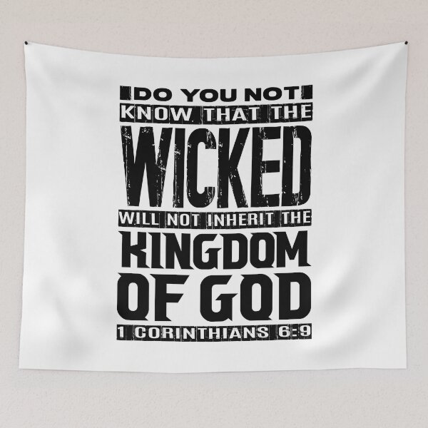 Item preview, Kingdom Of God 1 Corinthians 6:9 designed and sold by plushism.