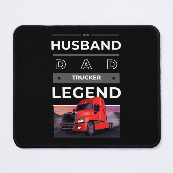 Item preview, Husband Dad Trucker Legend - Cool and Funny Trucker designed and sold by TheArtfulAttic.