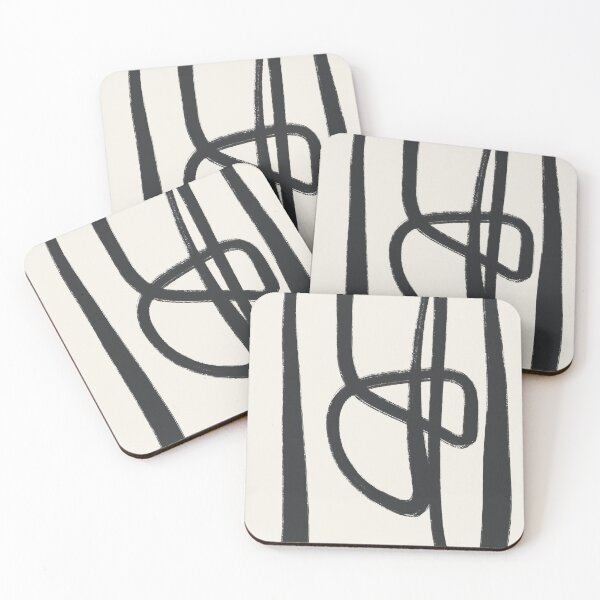Item preview, Abstract Line Black designed and sold by BohomadicStudio.