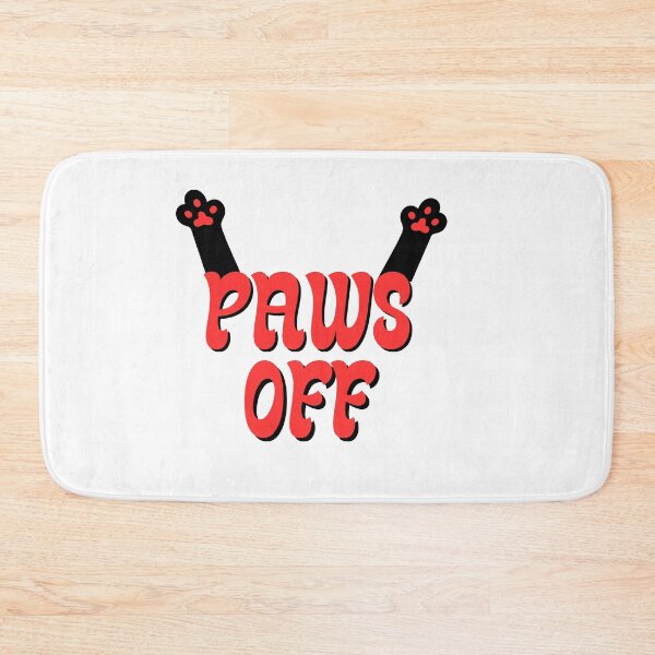 Item preview, paws off designed and sold by LU NA.