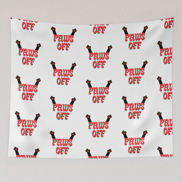 Item preview, paws off designed and sold by LU NA.