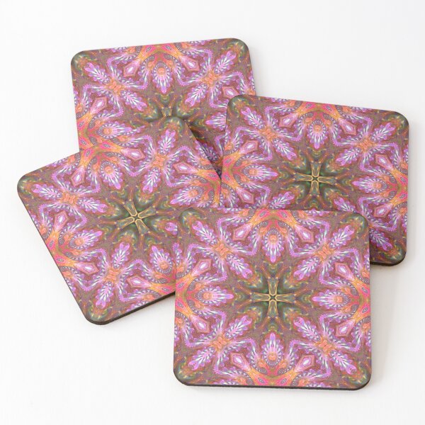 Item preview, green cross on warm ornate background designed and sold by effervescence.