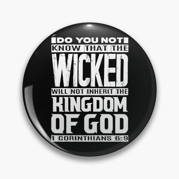 Item preview, Kingdom Of God 1 Corinthians 6:9 designed and sold by plushism.