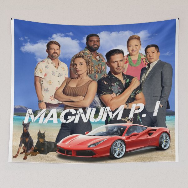 Item preview, Rebooted Magnum P.I. 2018 designed and sold by YvonneTLH09.