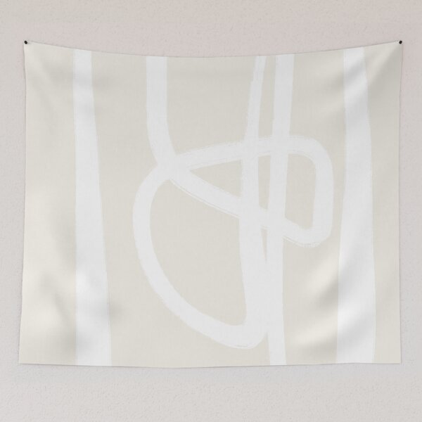 Item preview, Abstract Line Whi designed and sold by BohomadicStudio.