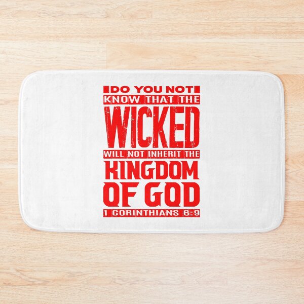 Item preview, Kingdom Of God 1 Corinthians 6:9 designed and sold by plushism.