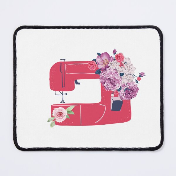 Item preview, floral sewing machine designed and sold by LU NA.