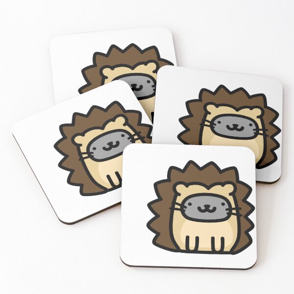 Item preview, Cute Cat in a Hedgehog Costume Doodle, Brown Colors designed and sold by RiciPaneto.