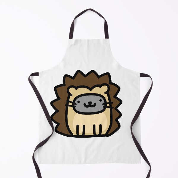 Item preview, Cute Cat in a Hedgehog Costume Doodle, Brown Colors designed and sold by RiciPaneto.