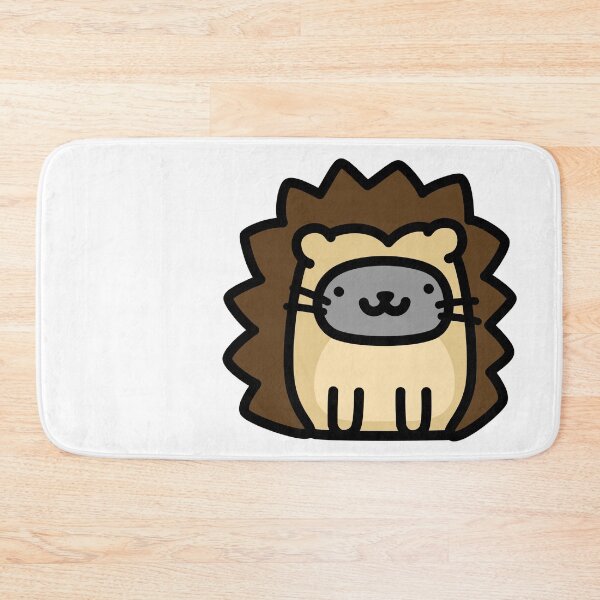 Item preview, Cute Cat in a Hedgehog Costume Doodle, Brown Colors designed and sold by RiciPaneto.