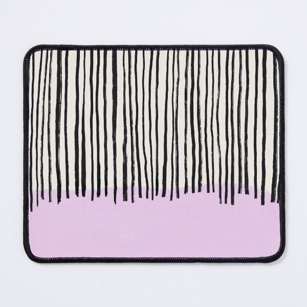 Item preview, Black Stripes In Lila designed and sold by BohomadicStudio.