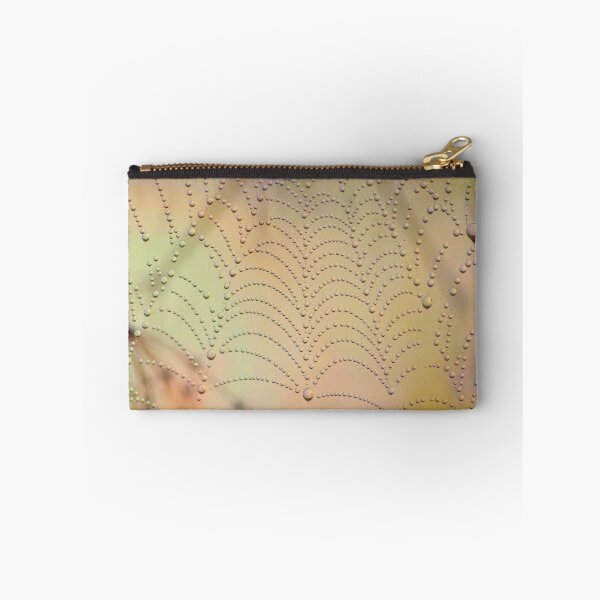 Item preview, Network a spider web with small drops of water designed and sold by Aviana.