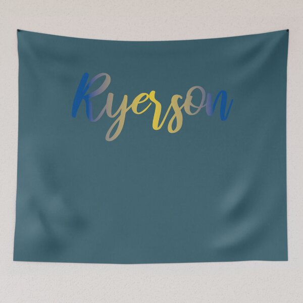 Item preview, Ryerson University Toronto Ontario Handwriting Calligraphy. designed and sold by DeionFadel.