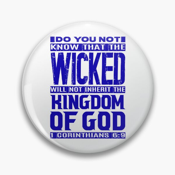 Item preview, Kingdom Of God 1 Corinthians 6:9 designed and sold by plushism.