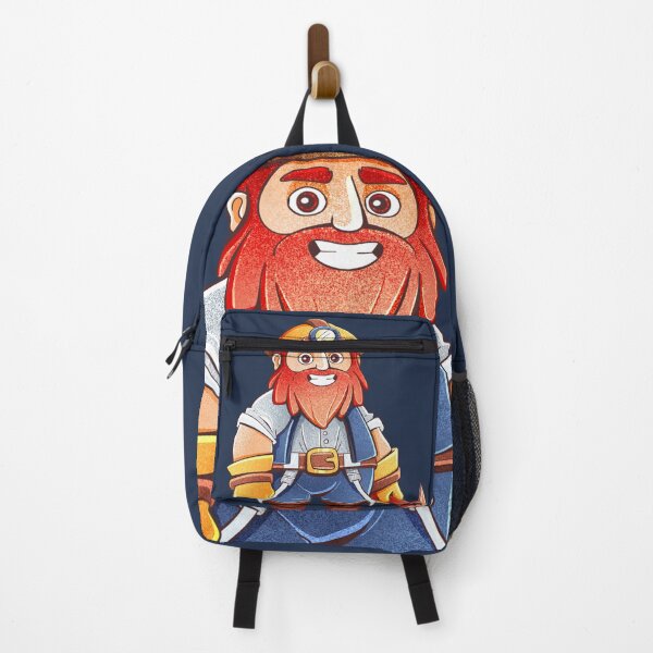 Item preview, Cartoon hero miner in comic style designed and sold by xiukab.