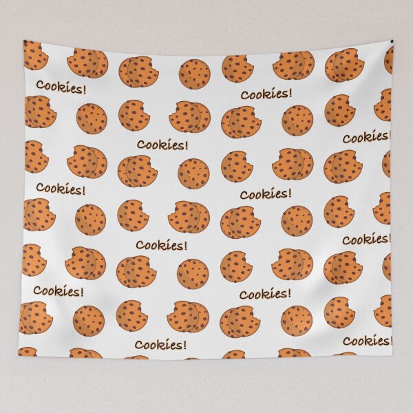 Item preview, Chocolate chip cookies stickers designed and sold by Manar Altaweel.