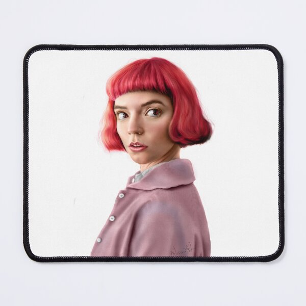 Item preview, The Queen Gambit fanart netflix series anya taylor-joy portret designed and sold by Krasiaart.
