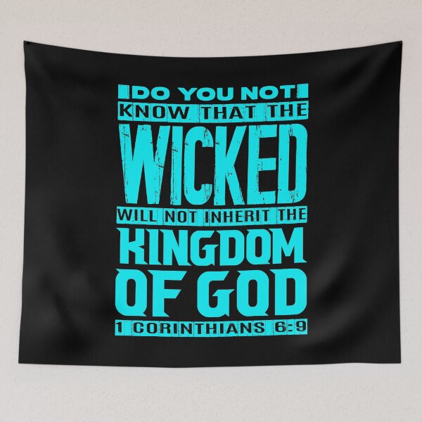 Item preview, Kingdom Of God 1 Corinthians 6:9 designed and sold by plushism.