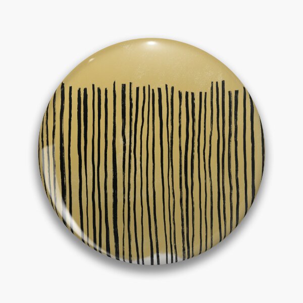 Item preview, Black Stripes In Ochre designed and sold by BohomadicStudio.