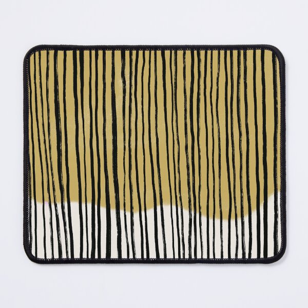 Item preview, Black Stripes In Ochre designed and sold by BohomadicStudio.