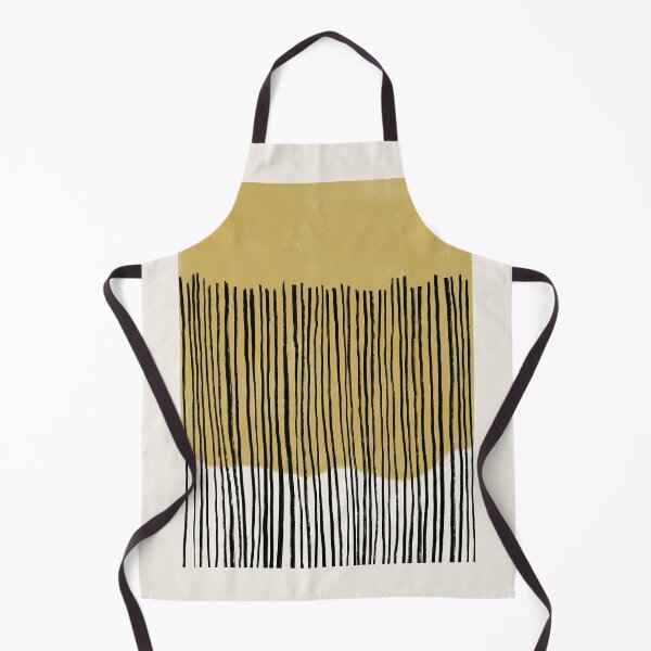 Item preview, Black Stripes In Ochre designed and sold by BohomadicStudio.