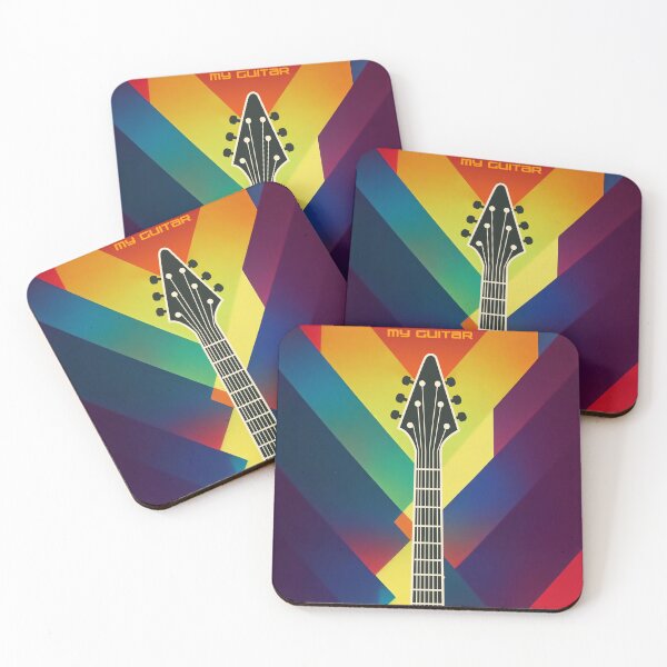 Item preview, God is playing my guitar, vintage poster 1980s designed and sold by Gaviani Design Studio.