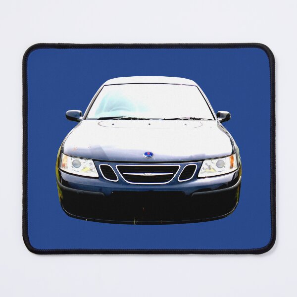 Item preview, Saab 9-3 OG 1st generation classic car high contrast designed and sold by soitwouldseem.