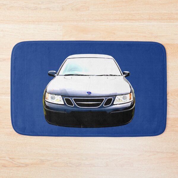 Item preview, Saab 9-3 OG 1st generation classic car high contrast designed and sold by soitwouldseem.