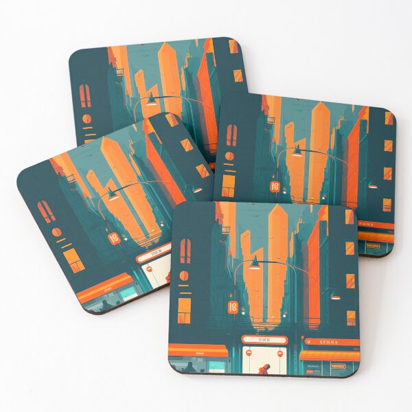 Item preview, Bustling cities around the world #3 designed and sold by Artistic Pandas.