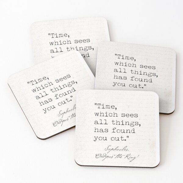 Item preview,  Sophocles, 'Oedipus the King' designed and sold by Ariana Mila -  Awesome quotes.